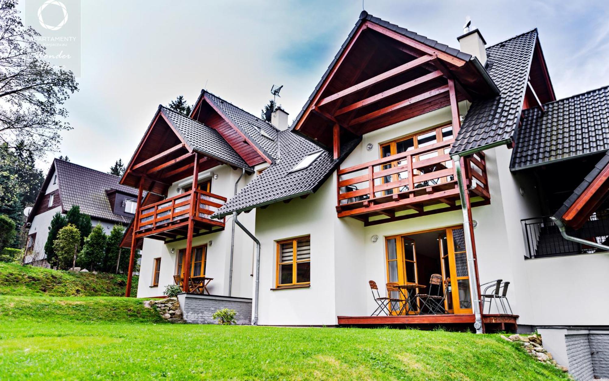 Wonder Home - Domki Gorskie Na Osiedlu Dozorowanym, Z Kominkami I Placem Zabaw Karpacz Luaran gambar
